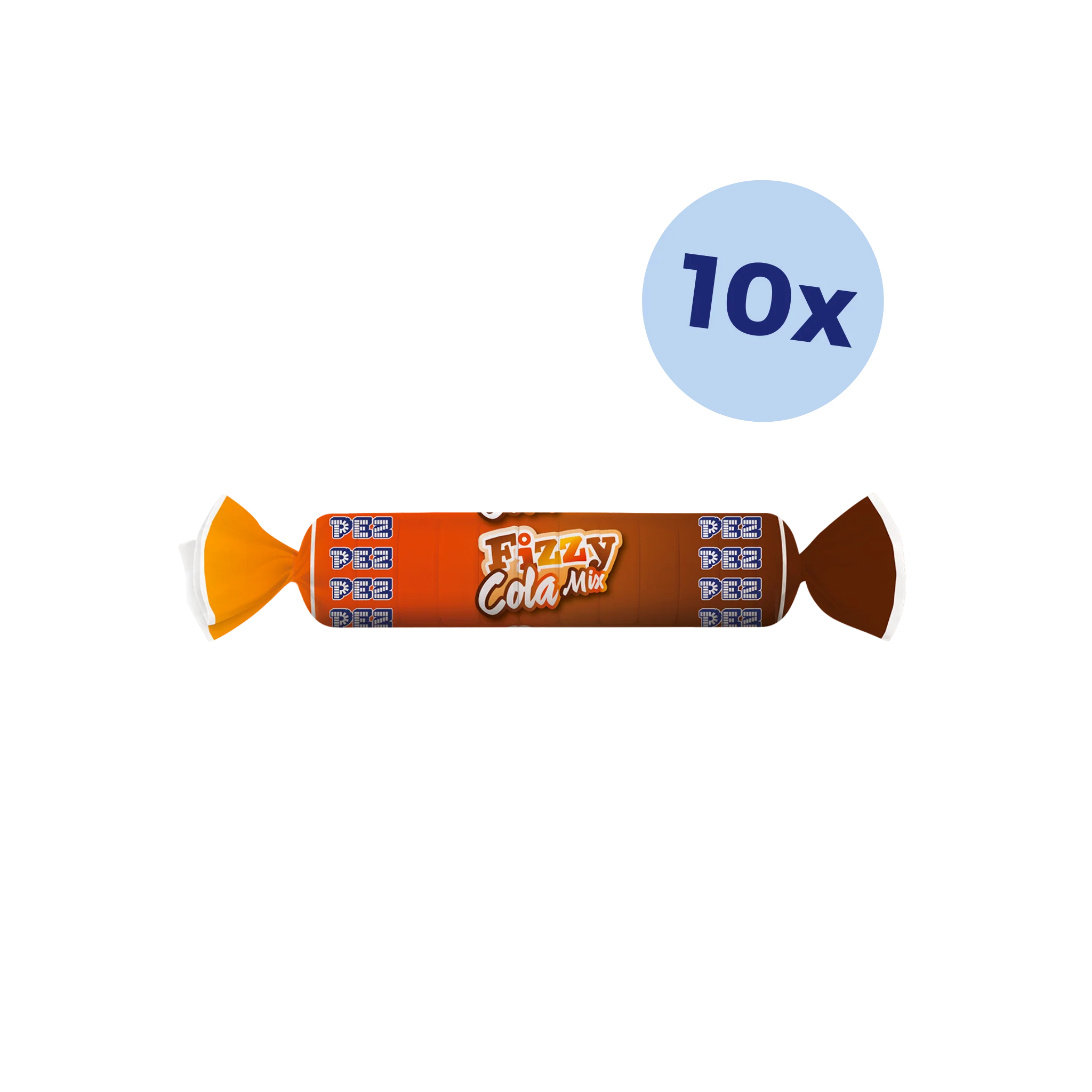 PEZ Beutel Cola Mix Fizzy-Rollen 6g (10 Stk.) - Image 2