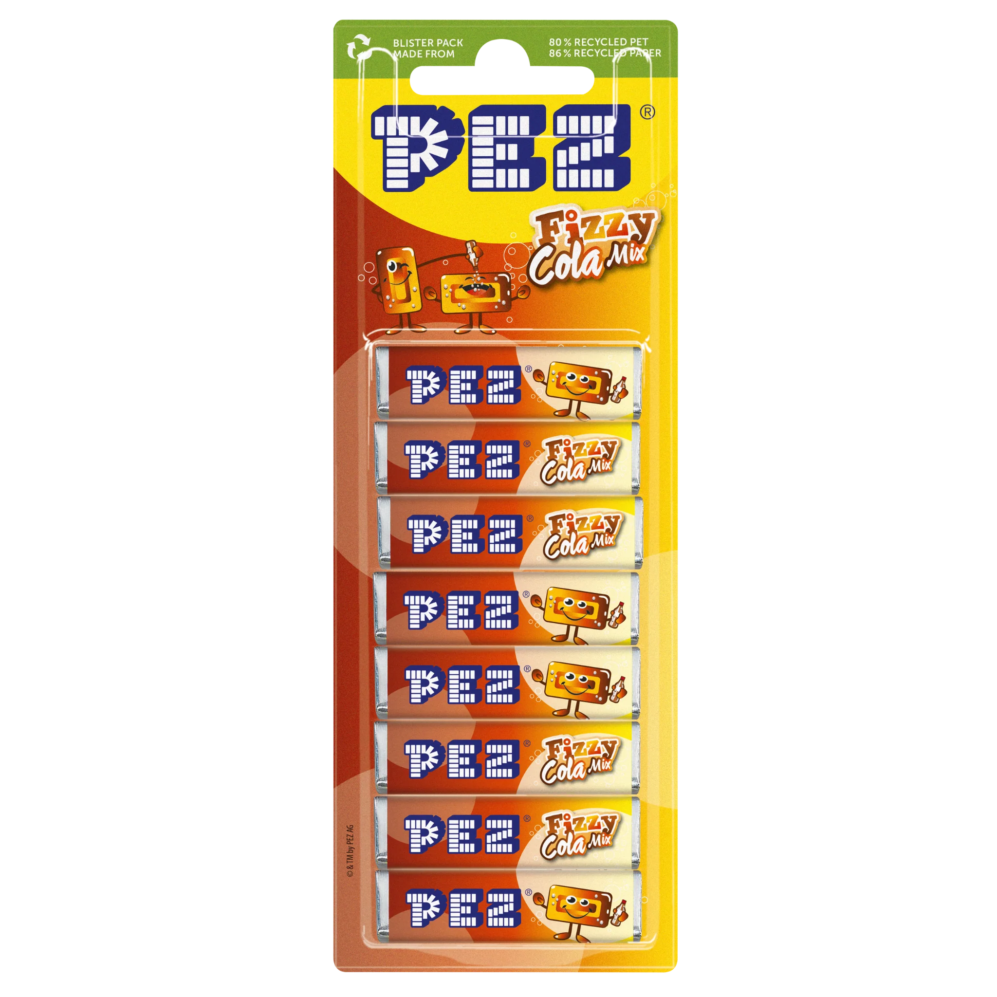 PEZ Bonbons Fizzy Cola Mix