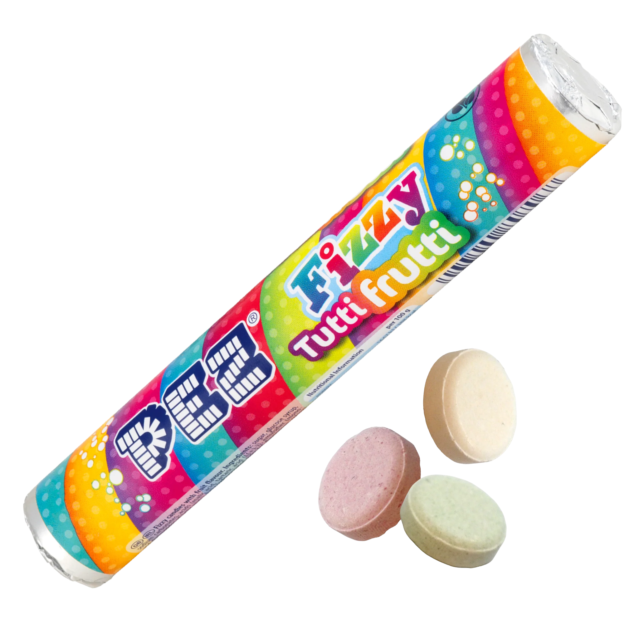 PEZ Riesenrolle Tutti Frutti Fizzy